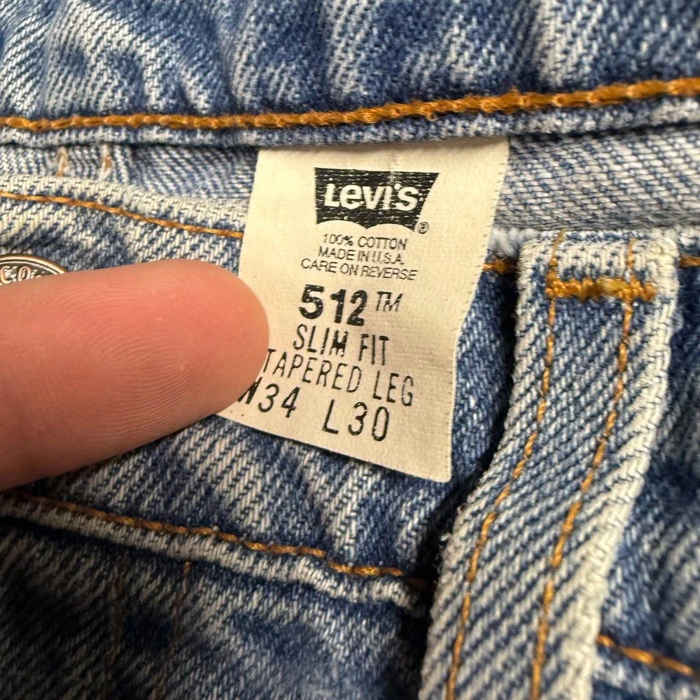 Vintage 90s Levi's 512 Jeans